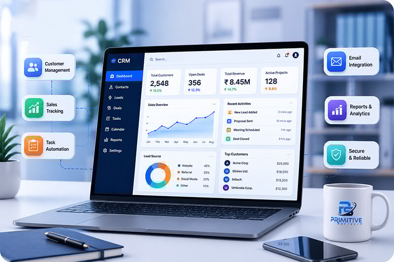 CRM Software Development Company in Faridabad