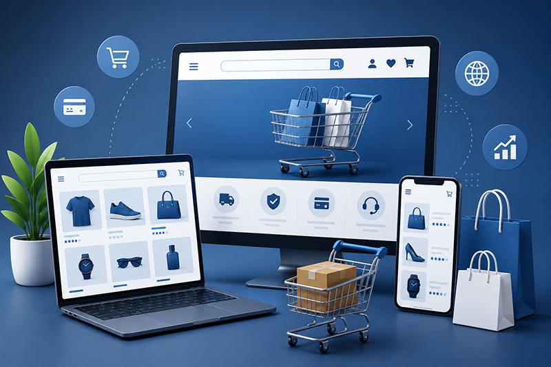 Ecommerce Website Development Company in Faridabad